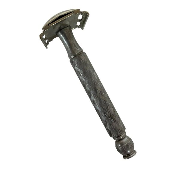 Vintage Ball End Gillette Tech Double Edge Safety Razor USA - Picture 2 of 8